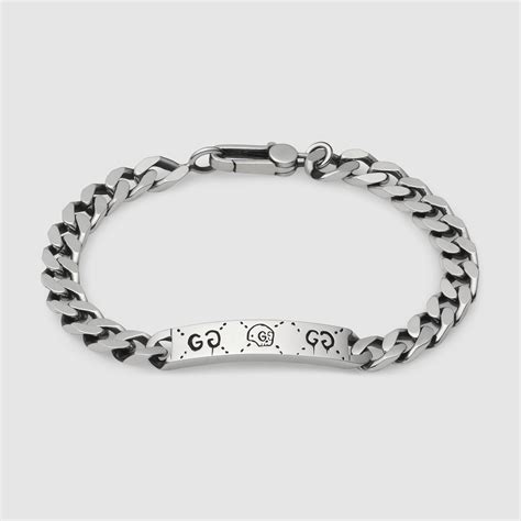 gucci ghost bracelet small